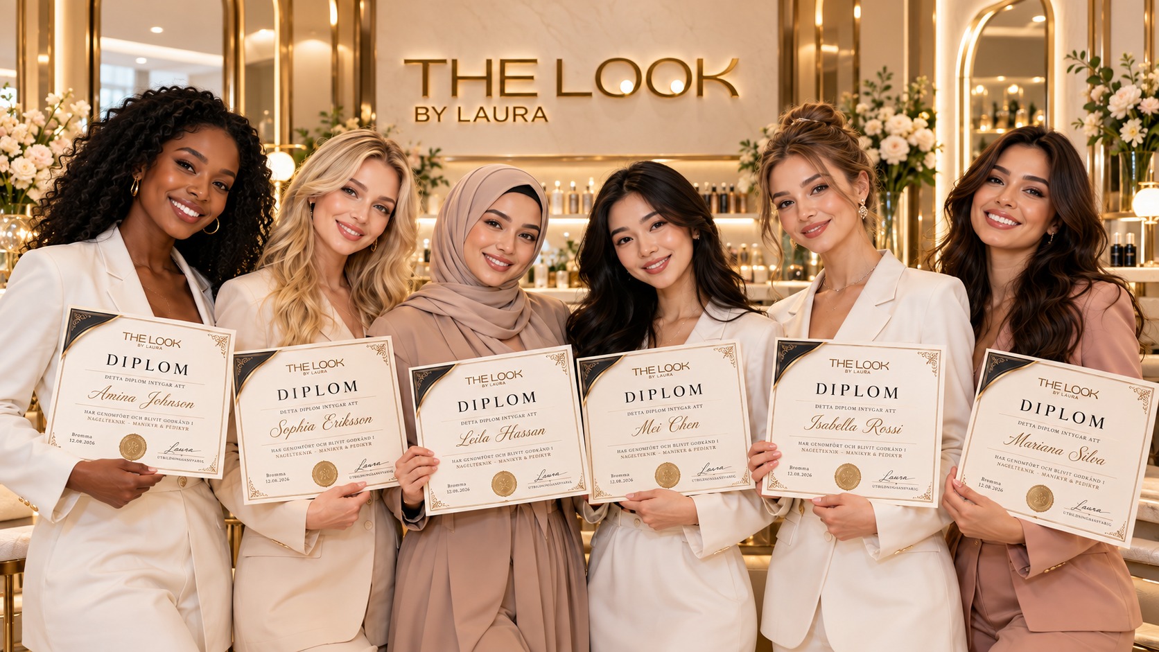 Diplomutbildning hos The Look by Laura